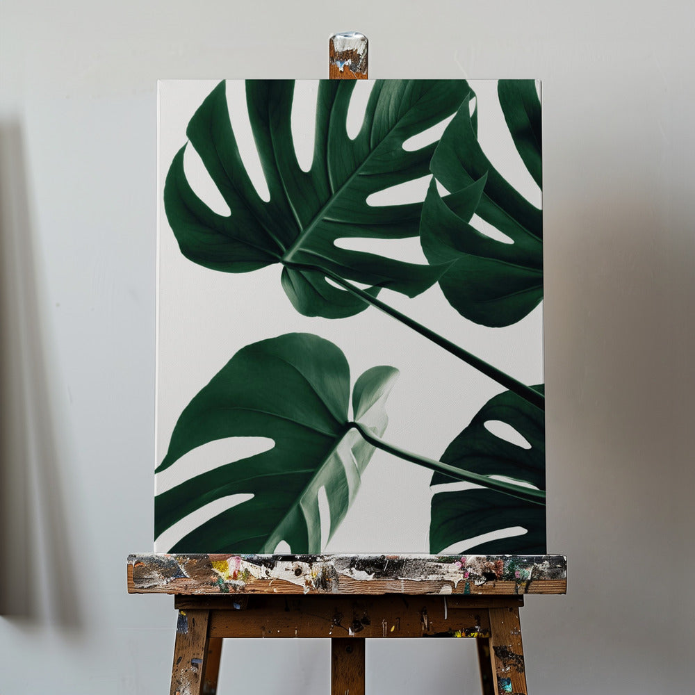 Monstera Natural 43 | Canvastaulut