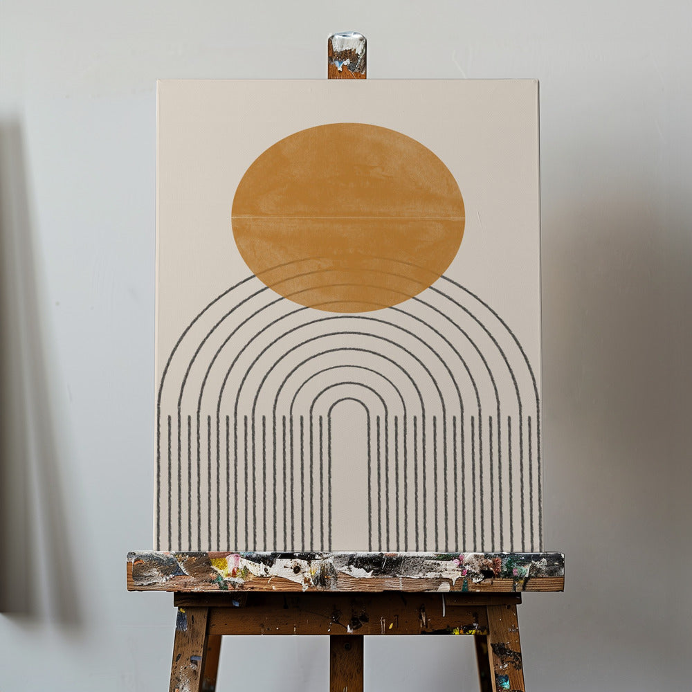 Bågekomposition nr 4. | Canvas