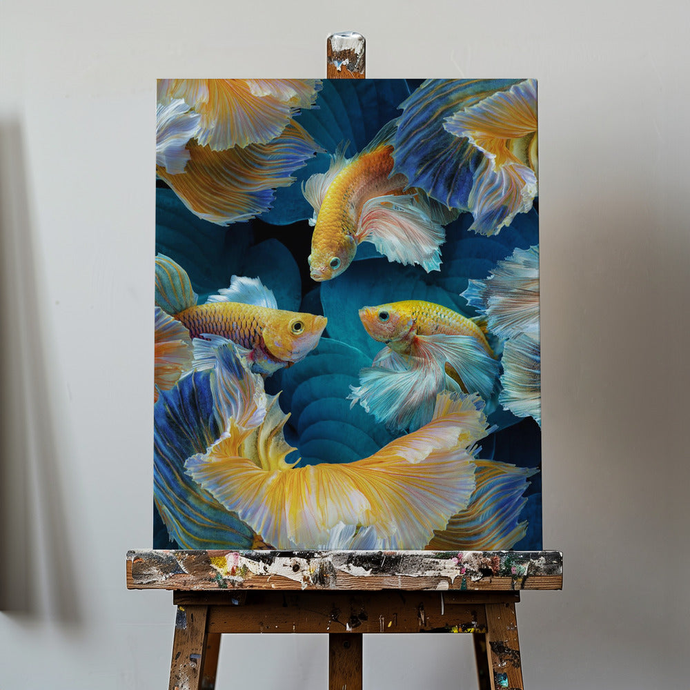 Poissons colorés | Tableaux sur Toile
