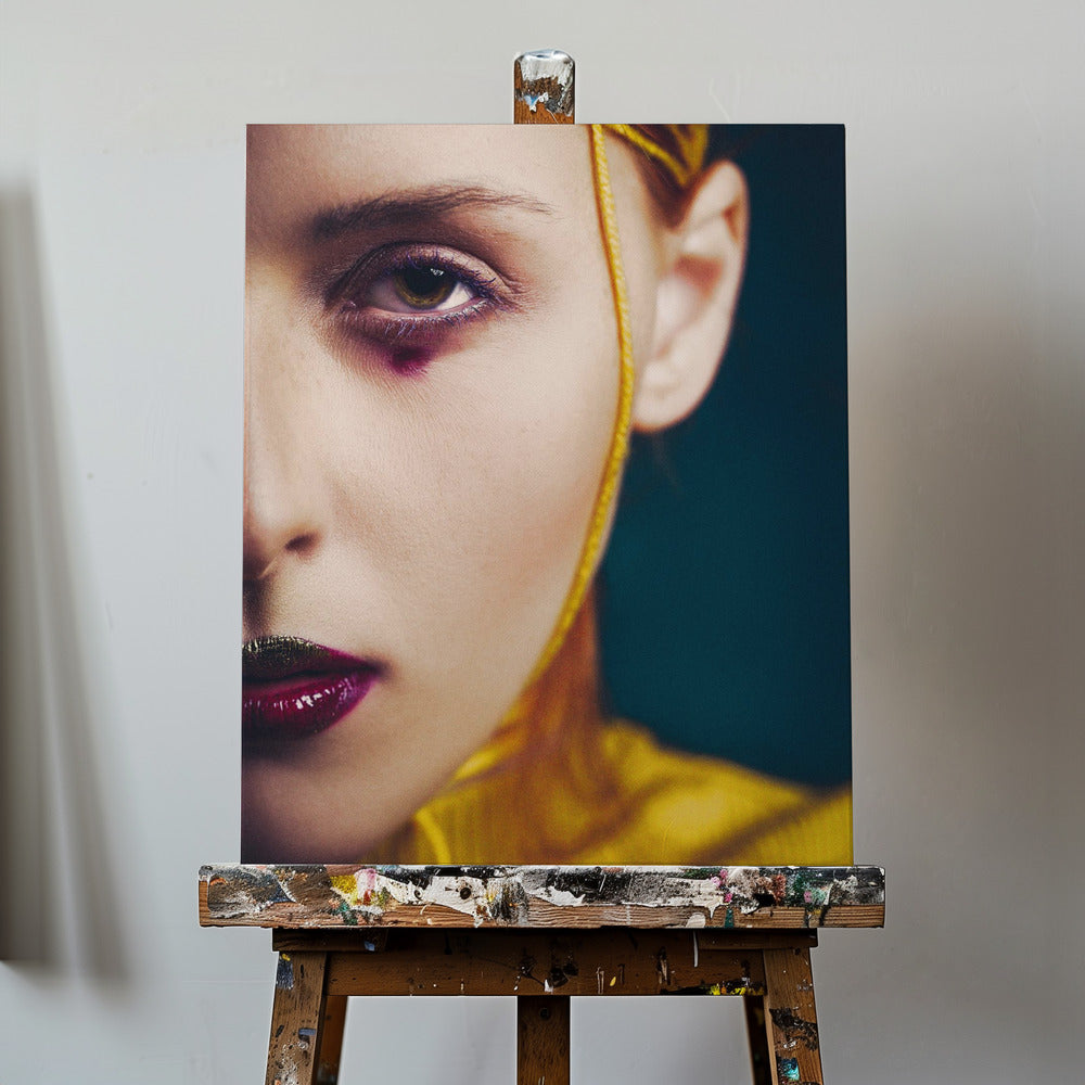 Gele aanraking | Canvasprints