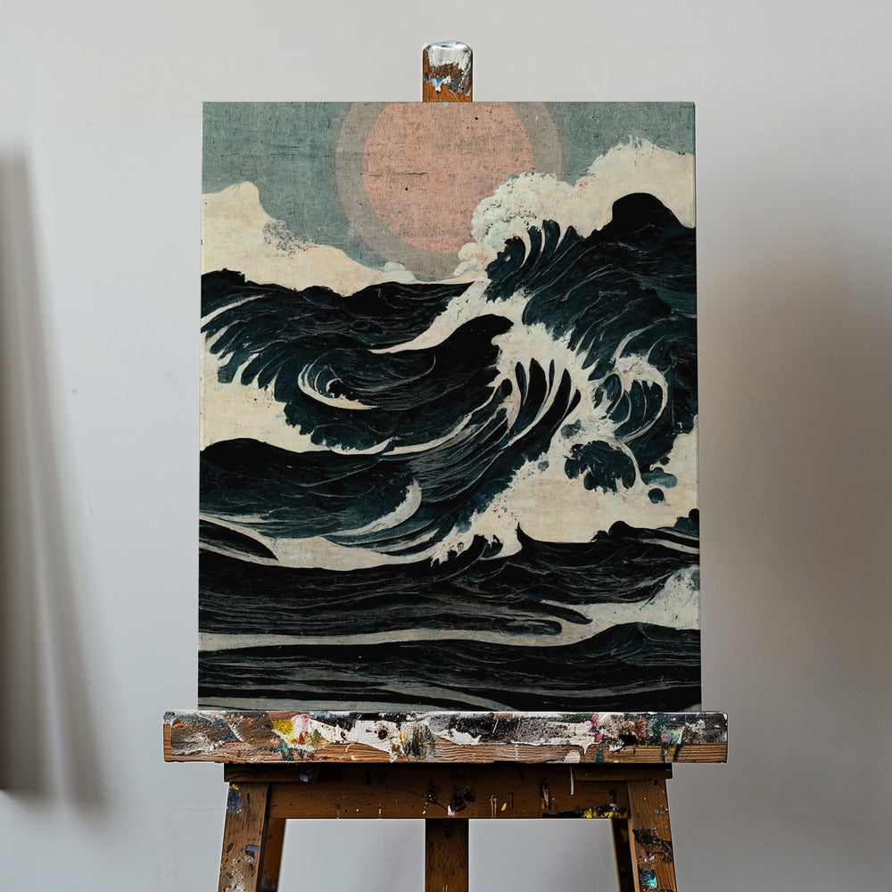 Wilde golven | Canvasprints