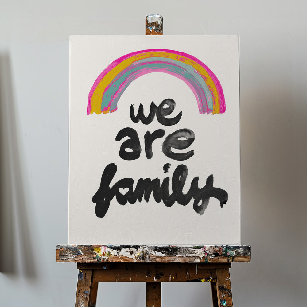 Wij zijn familie | Canvasprints