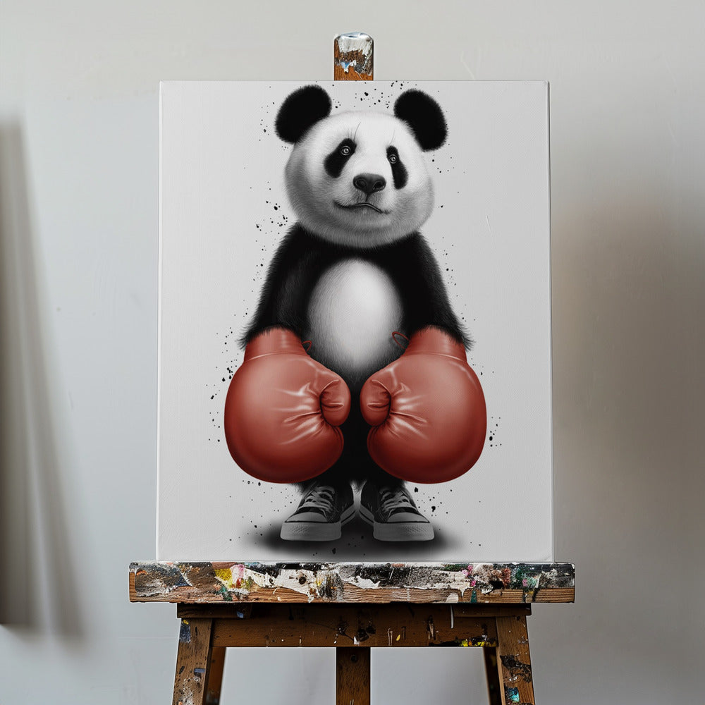 PANDA BOKSER | Wydruki na łótnie