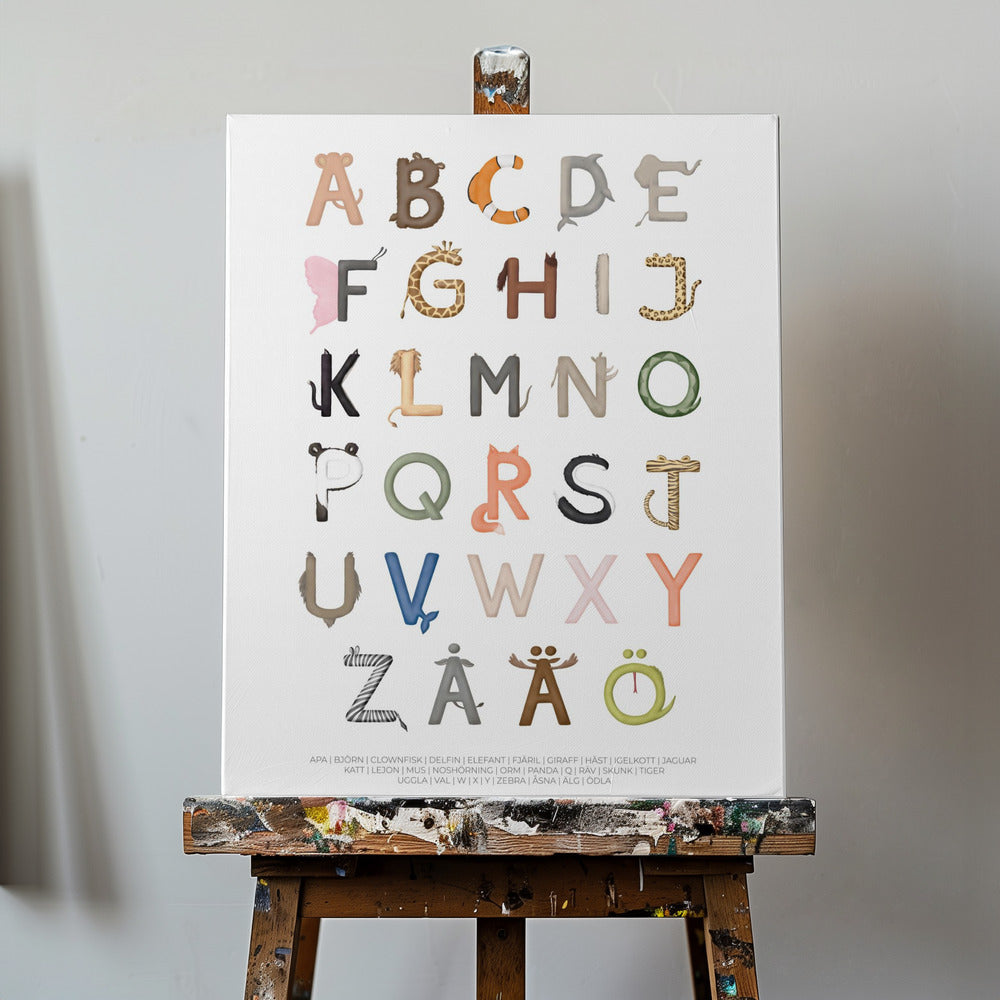 Dierenbrieven | Canvasprints