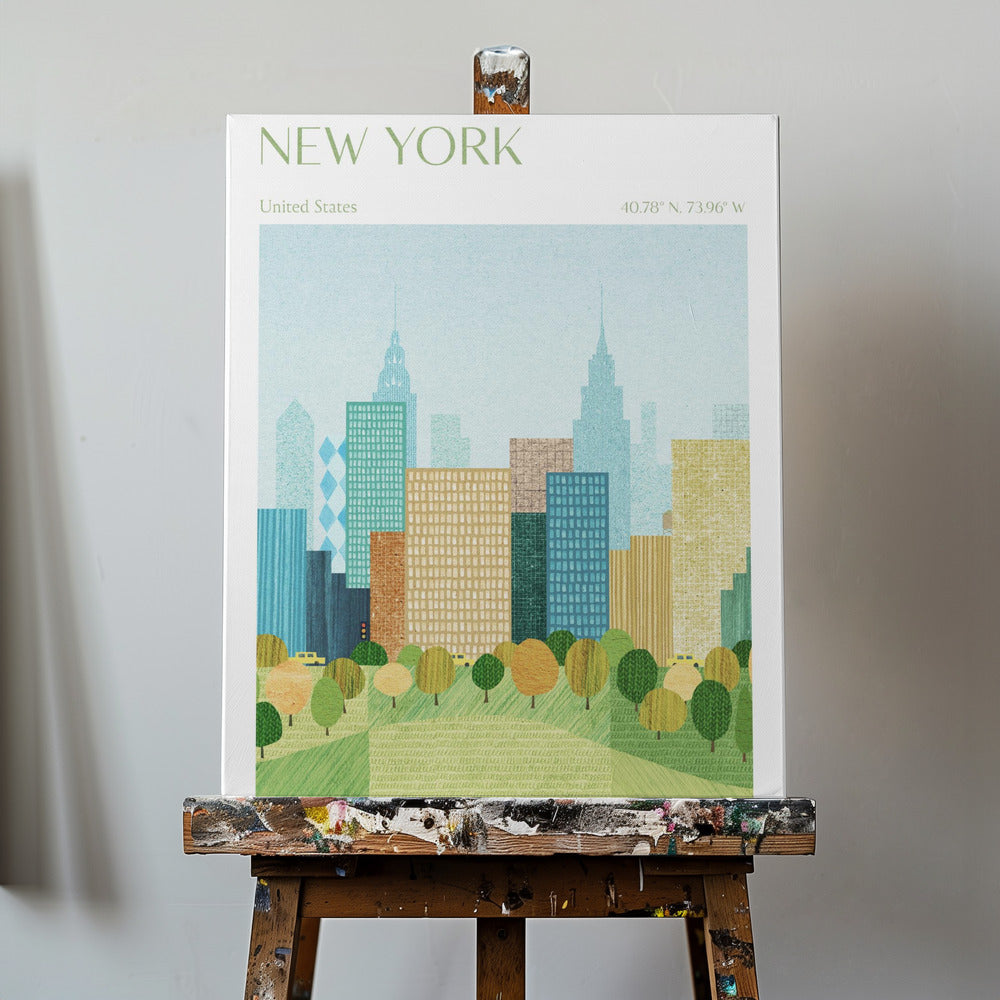 New York, Keskuspuisto | Canvastaulut