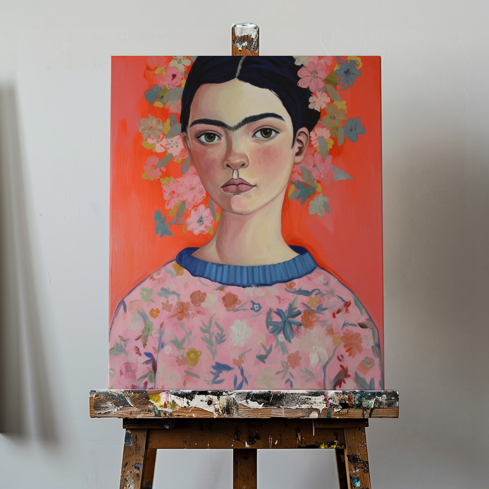 Młoda Frida | Wydruki na łótnie