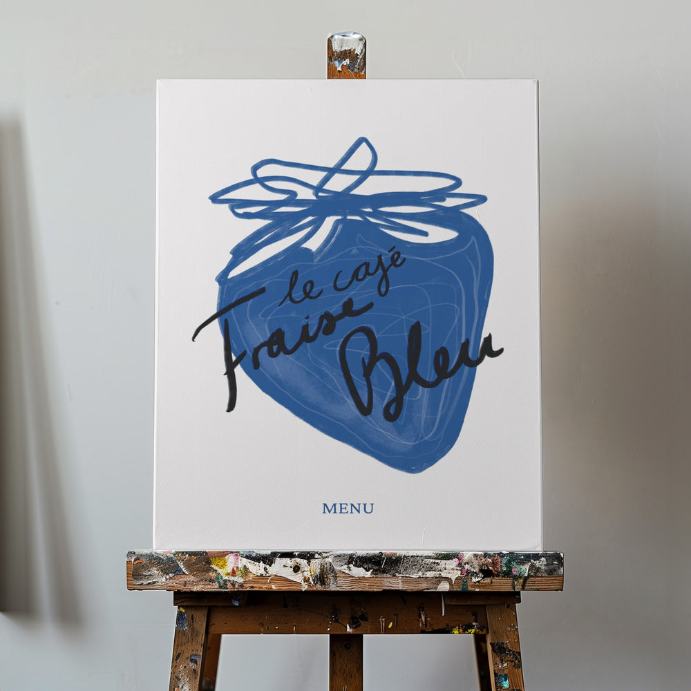 Blauwe bessen genot | Canvasprints