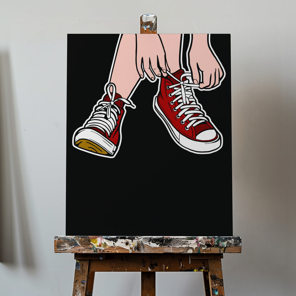 Strik je veters | Canvasprints