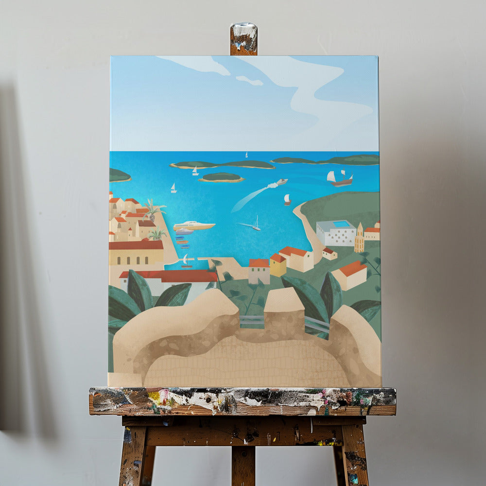 Isola di Hvar | Stampe su Tela