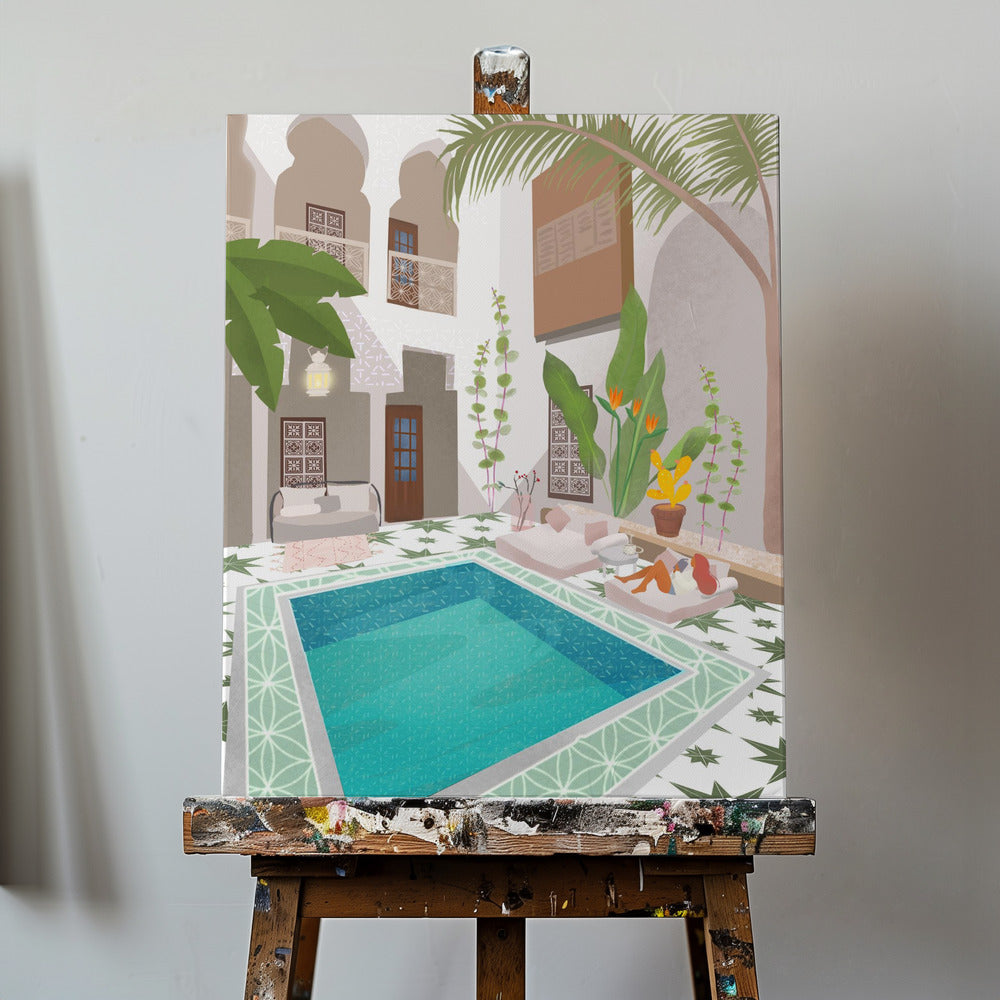 Riad | Leinwand-Bilder