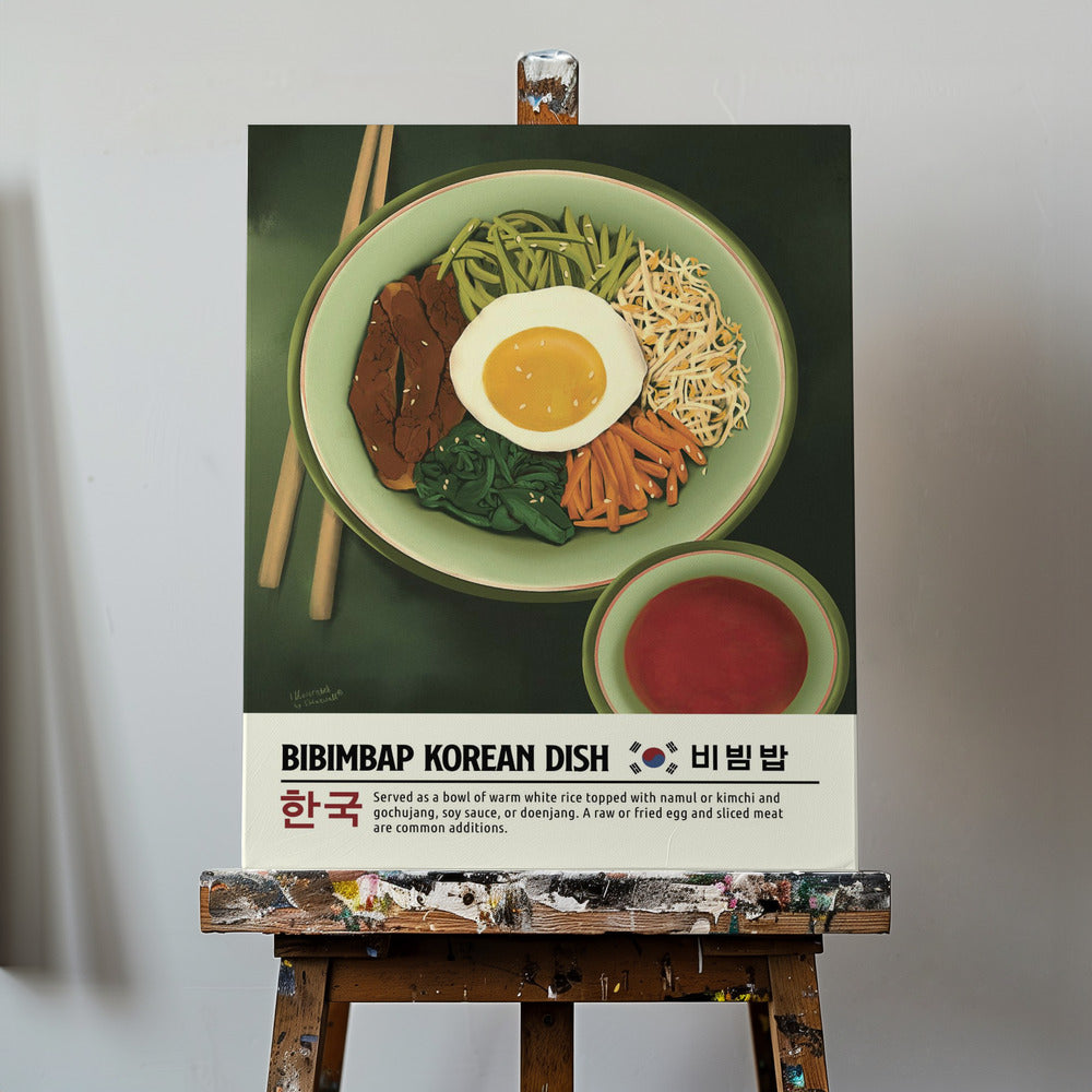 Bibimbap | Wydruki na łótnie