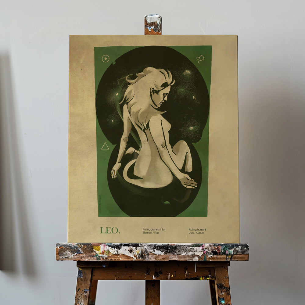 Leo print | Canvas