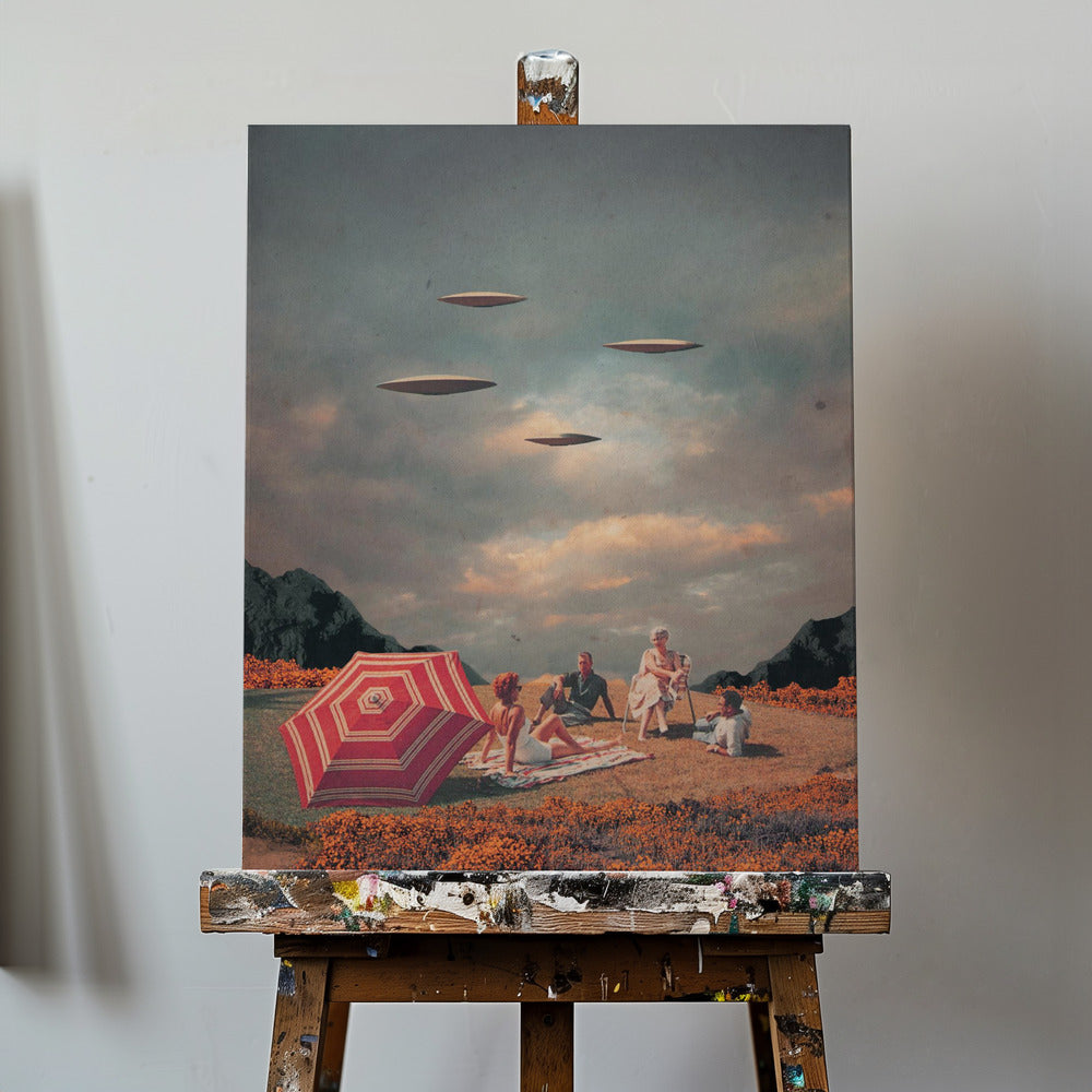 Pretend They Never Came | Canvas