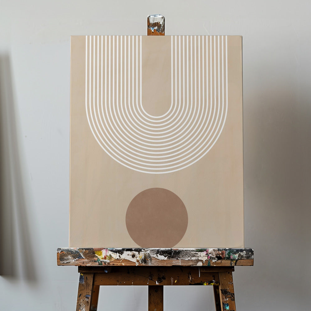 Arco beige Posters - Impresiones de Arte | Impresiones en Lienzo