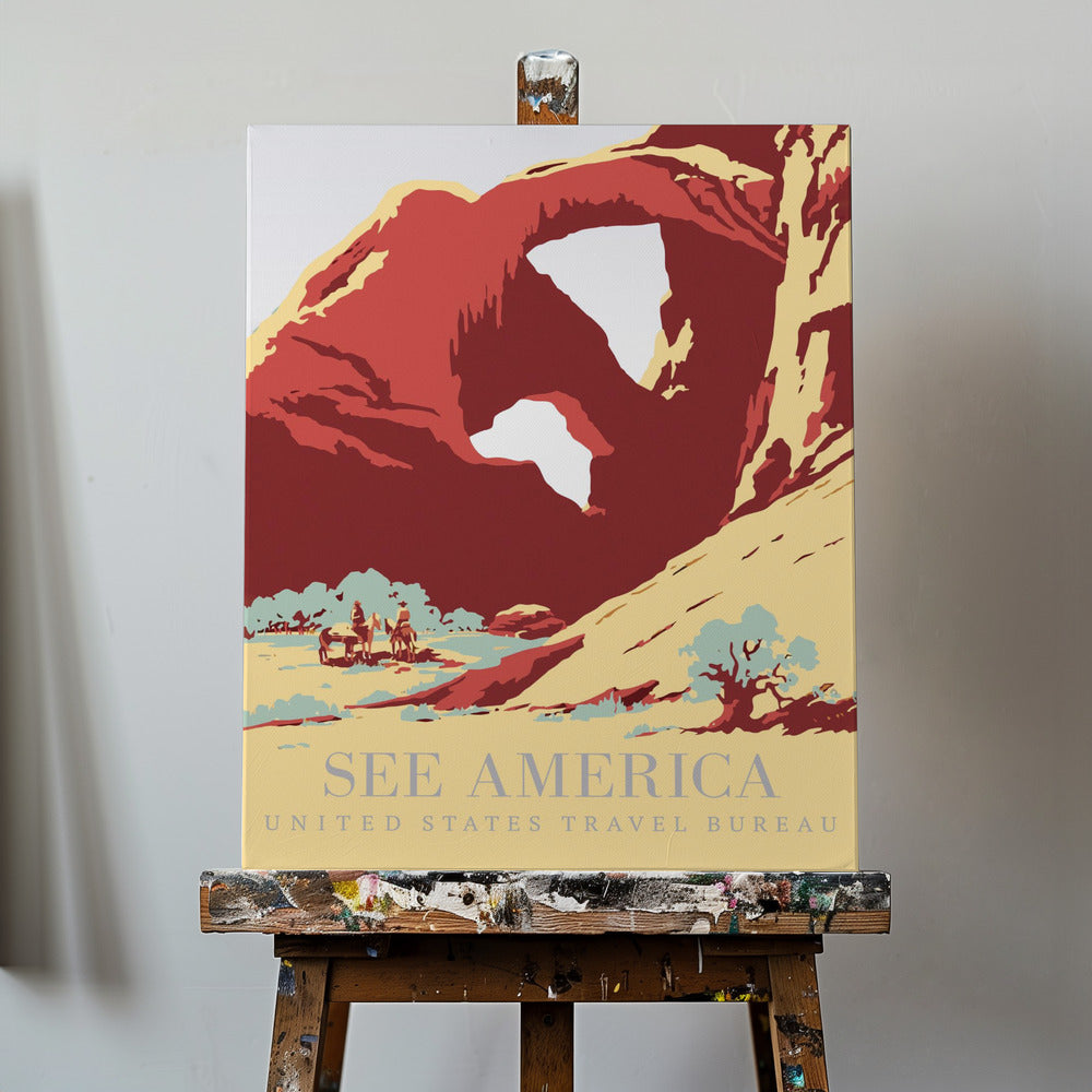 Se Amerika Poster | Canvas