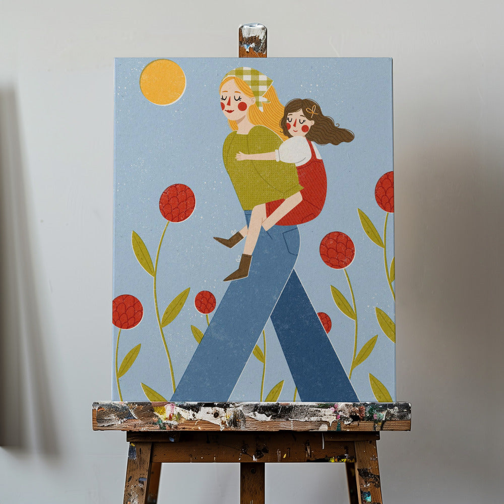 Piggy Back | Canvasprints