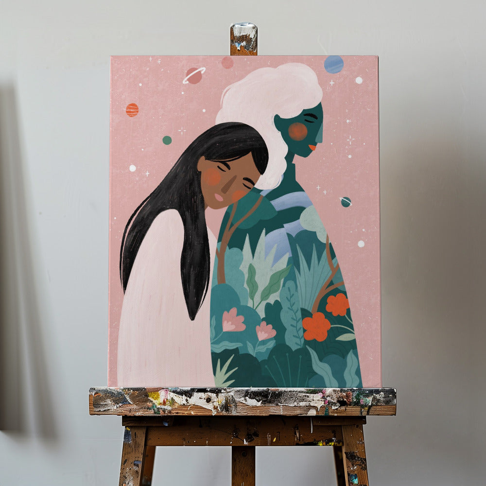 Connexion cosmique | Tableaux sur Toile