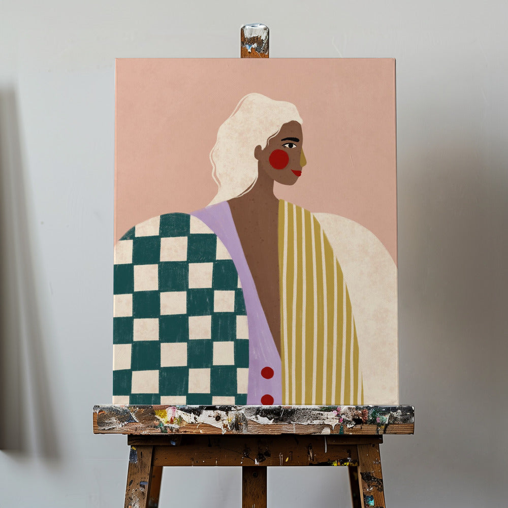 Funky bluse | Lærredsbilleder
