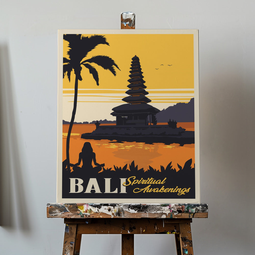 Wydruk z podróży na Bali | Wydruki na łótnie