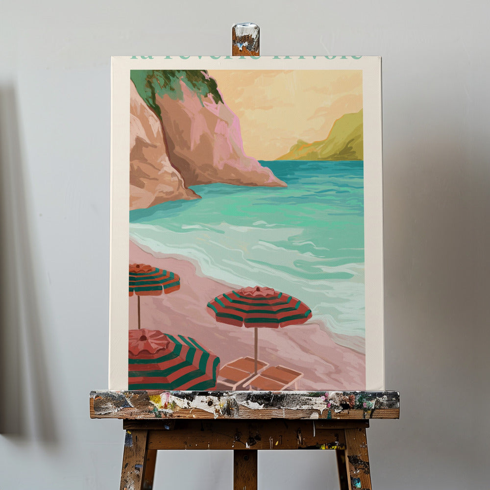 La Rêverie Frivole-Beach | Tableaux sur Toile