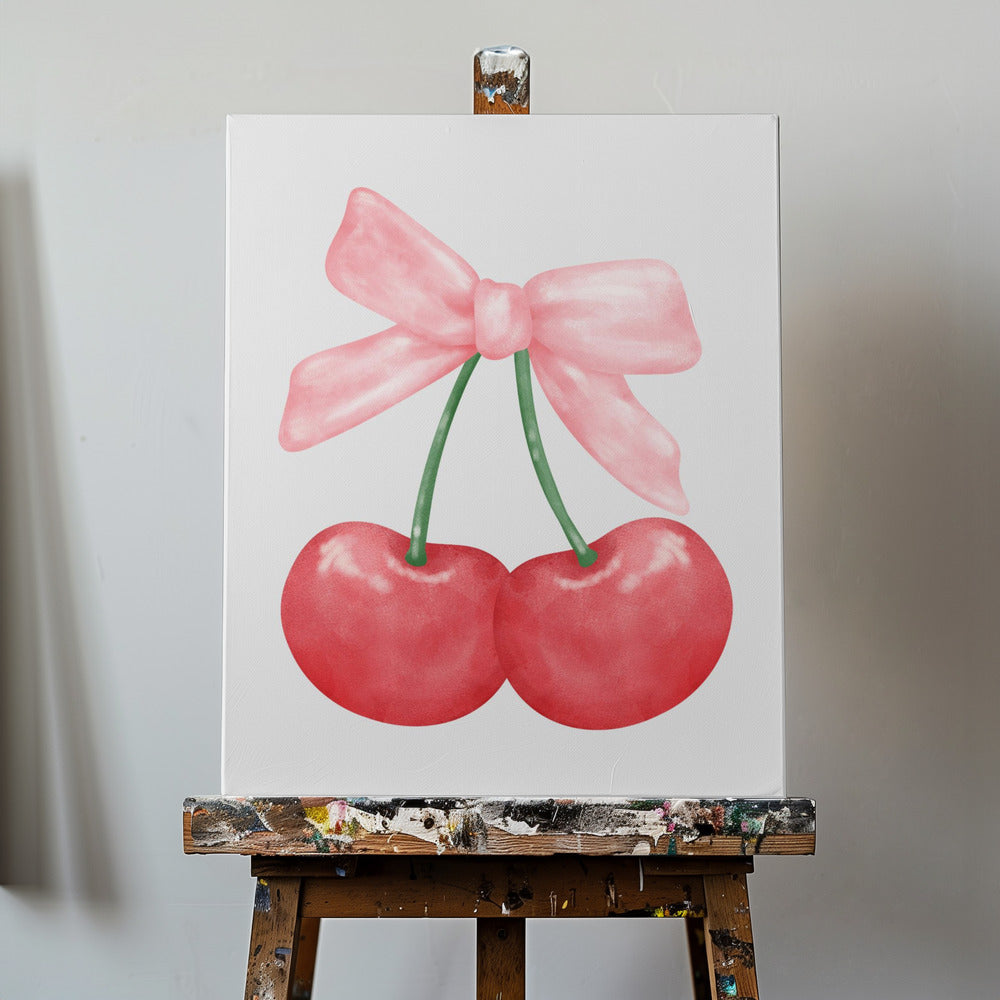 Red Cherries | Canvas