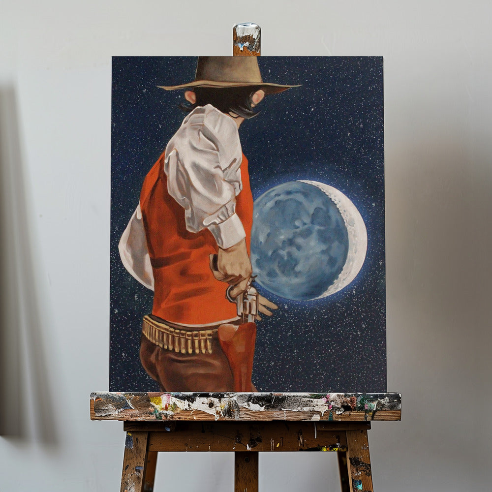 Dispara a la luna | Impresiones en Lienzo
