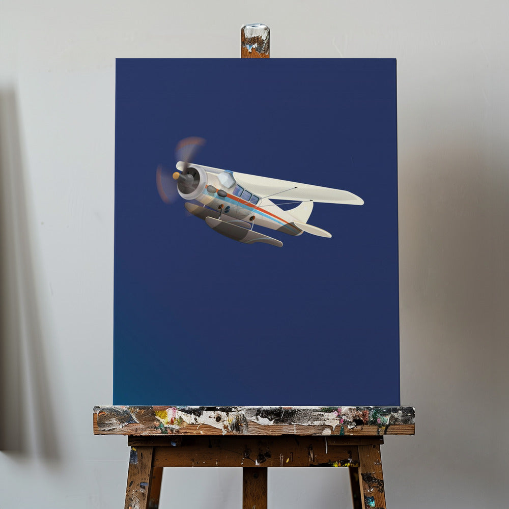 Vintage Sea Plane | Canvas