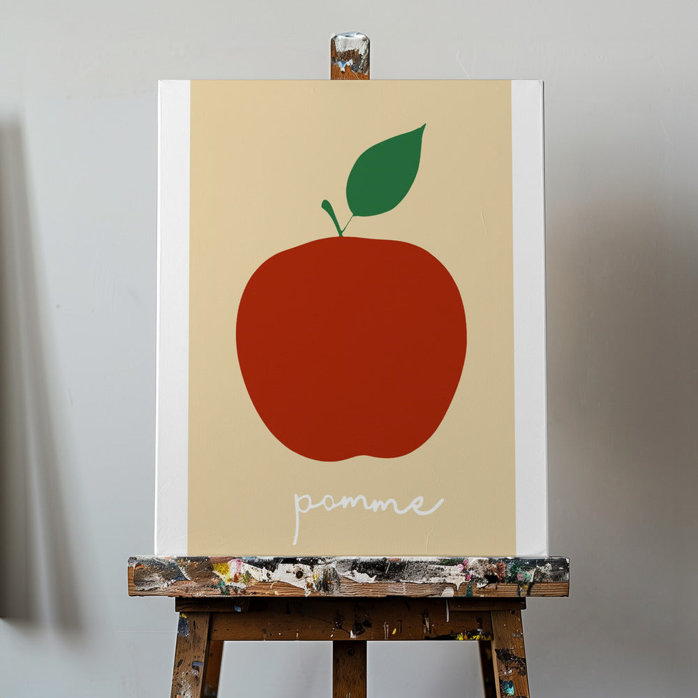 La Pomme (Ljusröd) | Duk