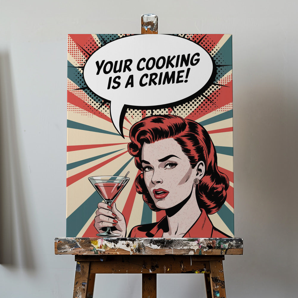 Retro Culinary Roast | Canvas