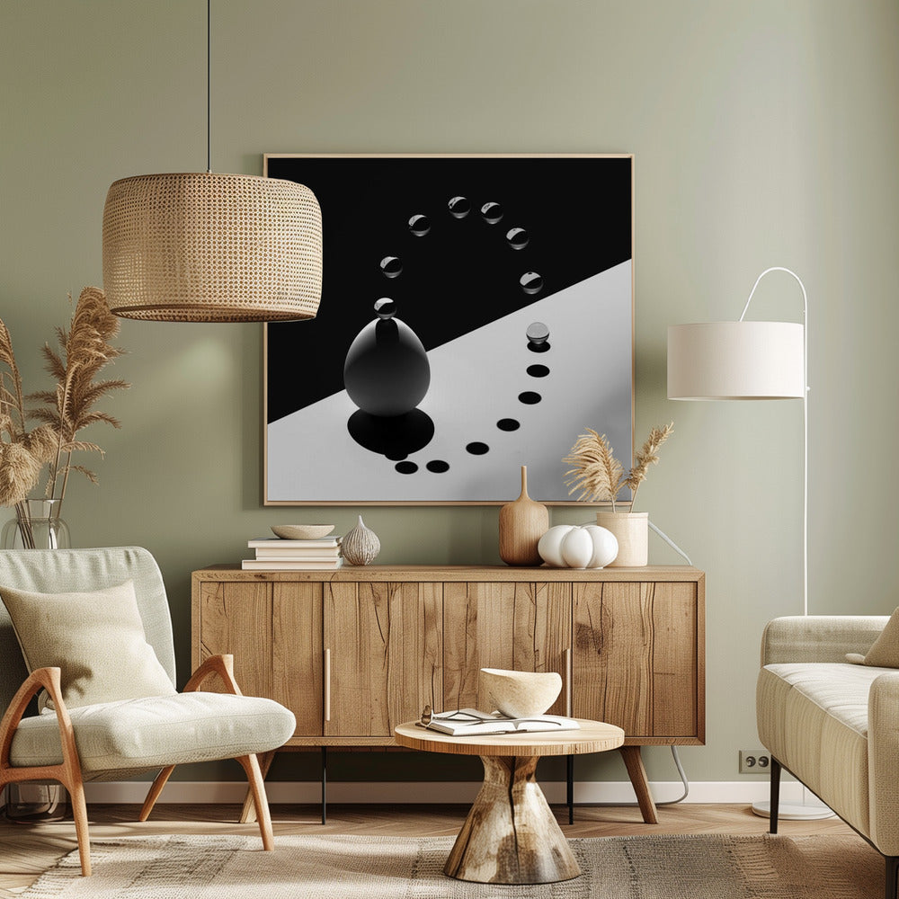 Arch Drops Egg | Canvas