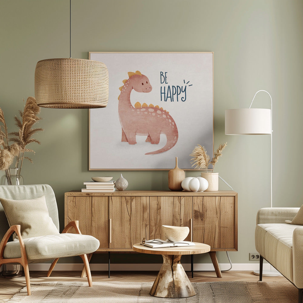 Dinosaurie Lång Hals | Canvas