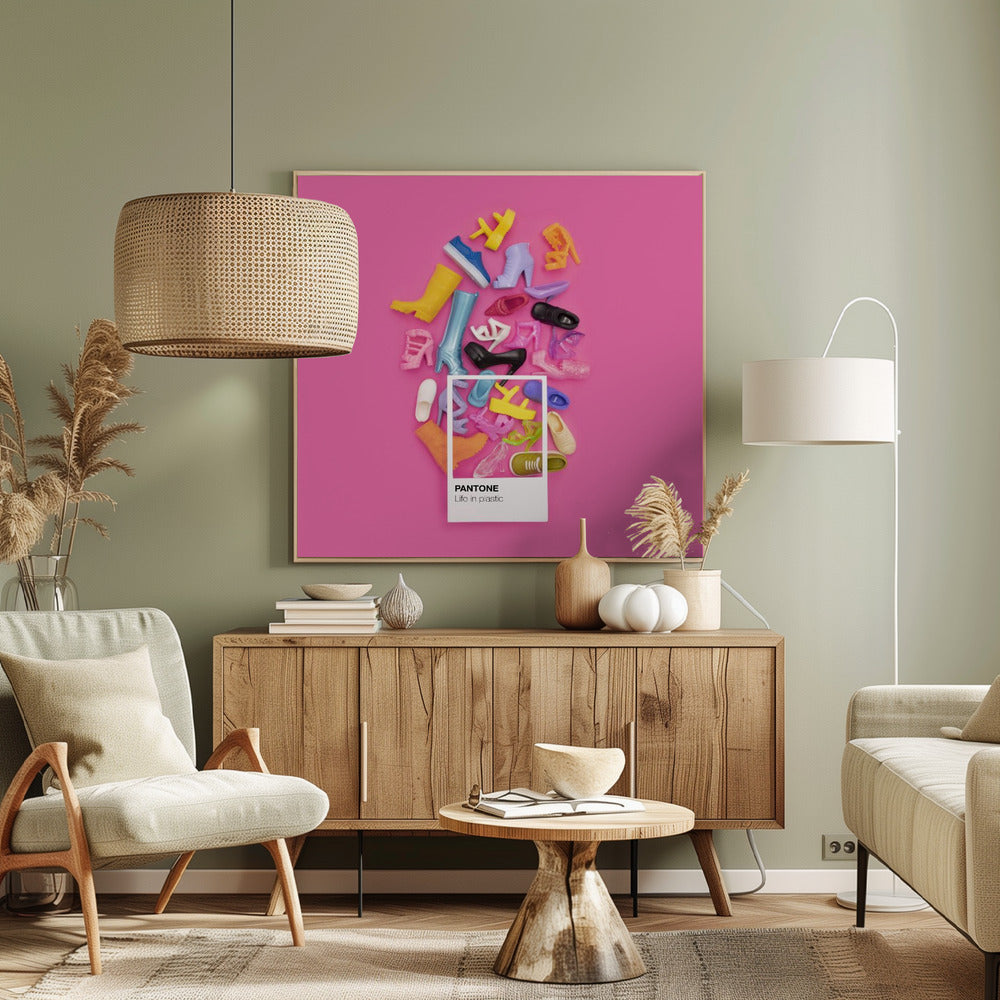 Leven in plastic | Canvasprints
