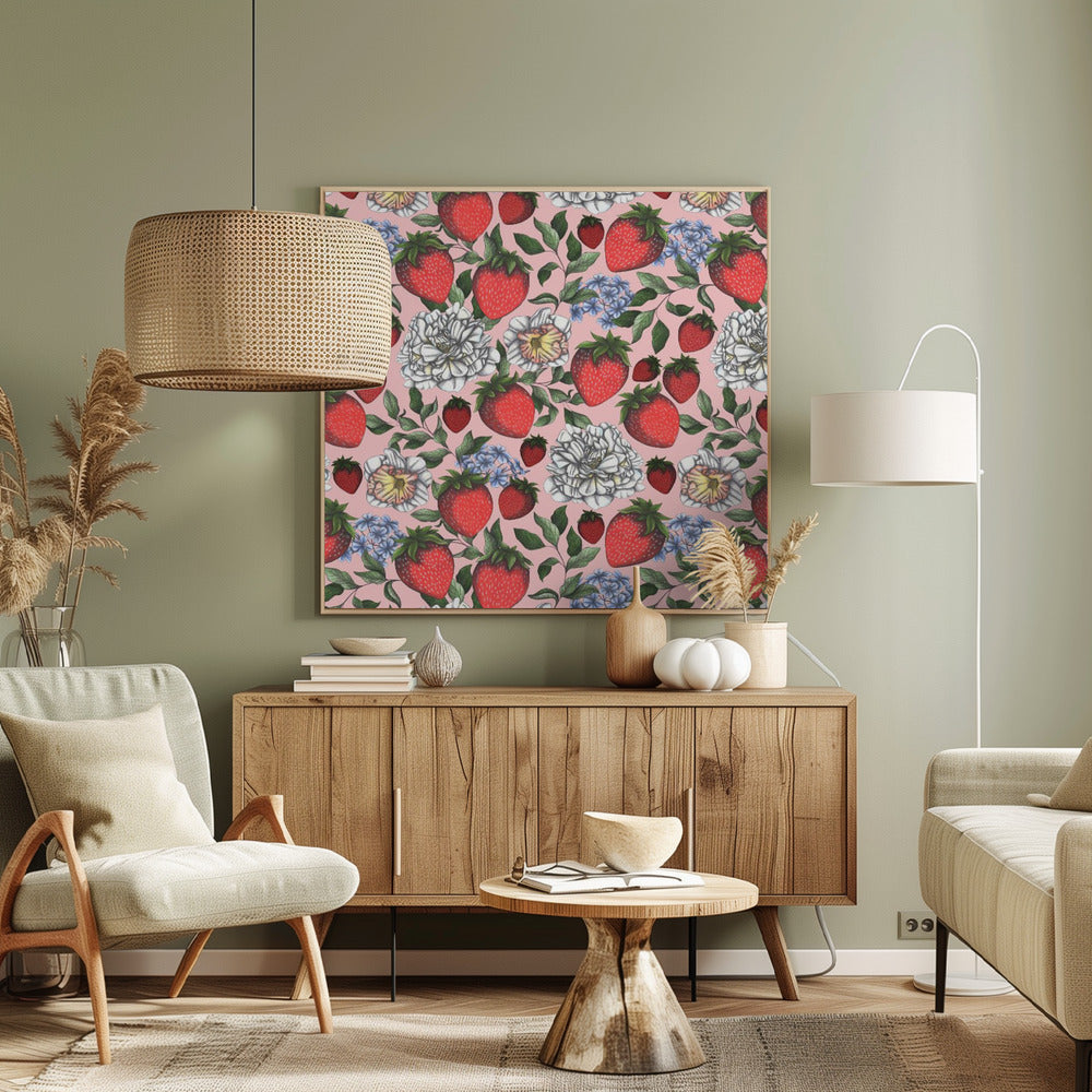 Berry Blossom Canvas | Canvas