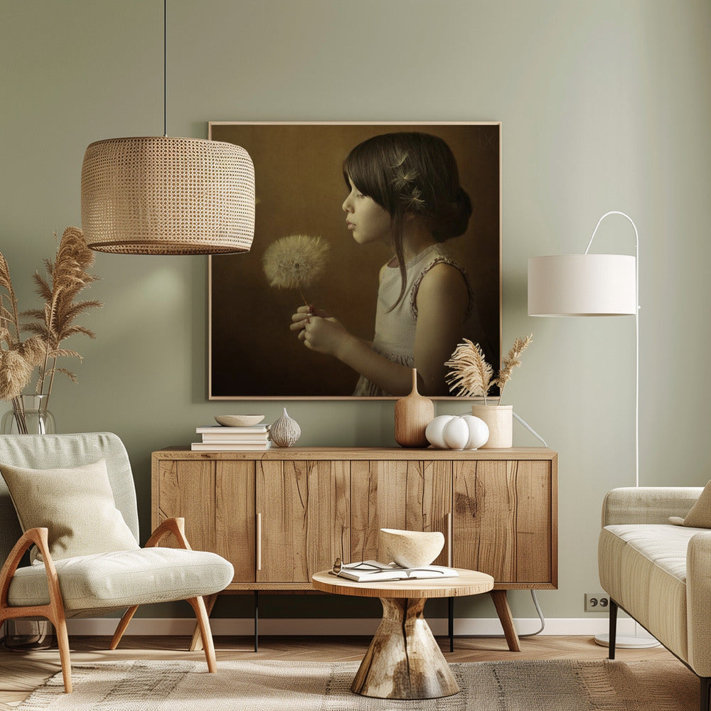 Un poème sur le pissenlit | Tableaux sur Toile