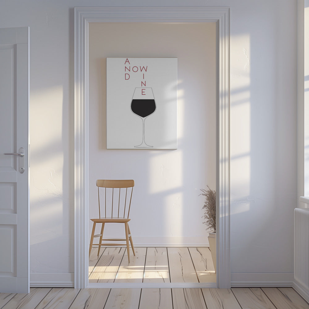 A teraz wino | Wydruki na łótnie