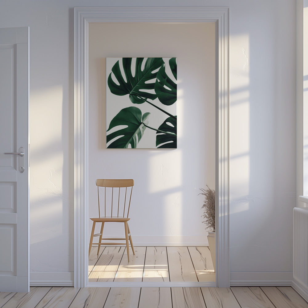 Monstera Natural 43 | Canvastaulut