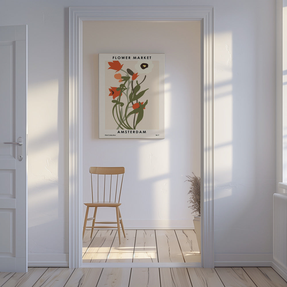 Blomstermarknaden Amsterdam | Canvas