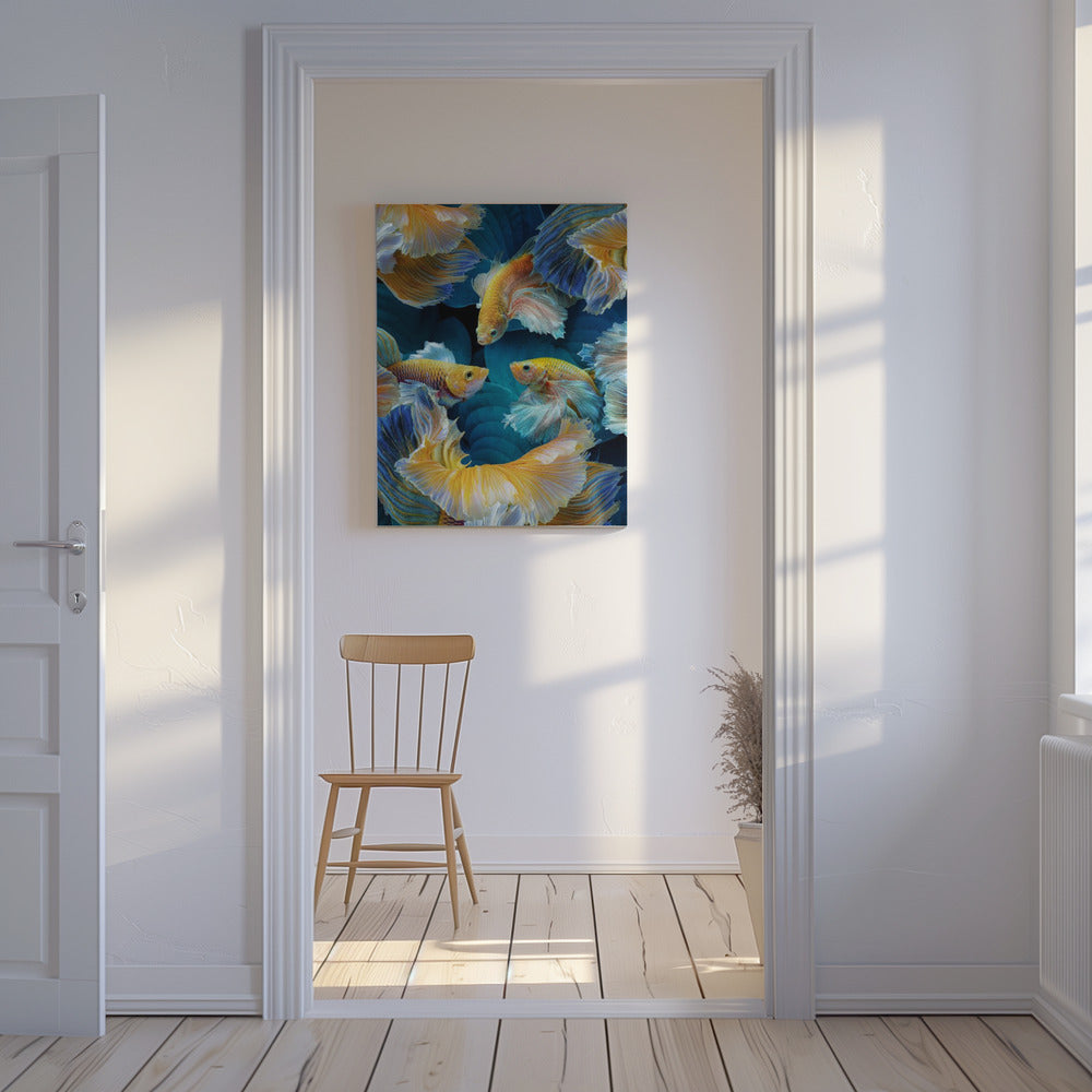 Poissons colorés | Tableaux sur Toile