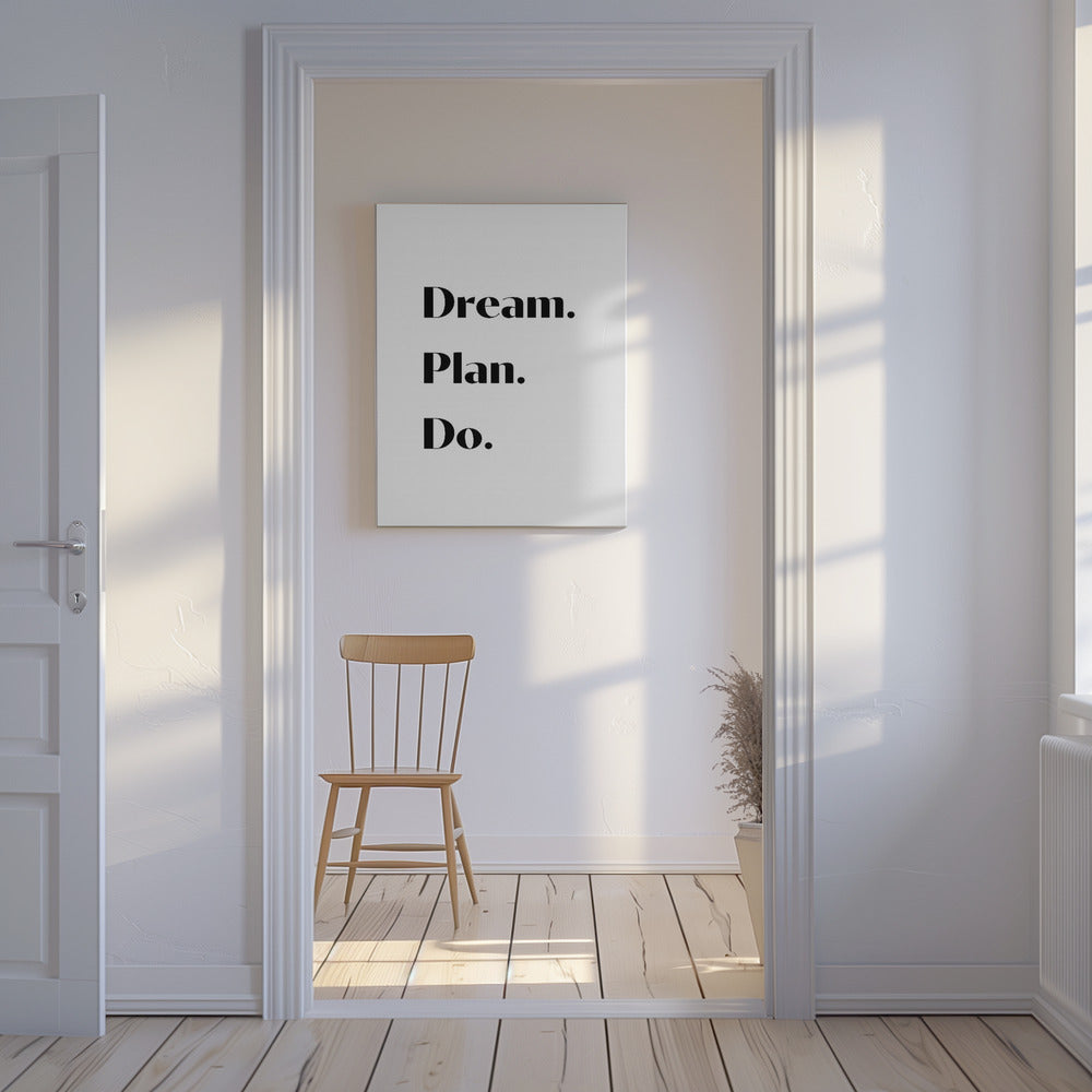 Traumplan umsetzen | Leinwand-Bilder