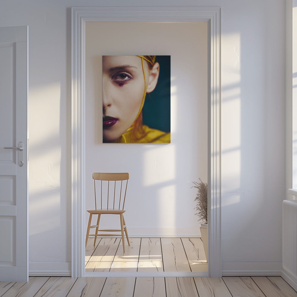 Gele aanraking | Canvasprints