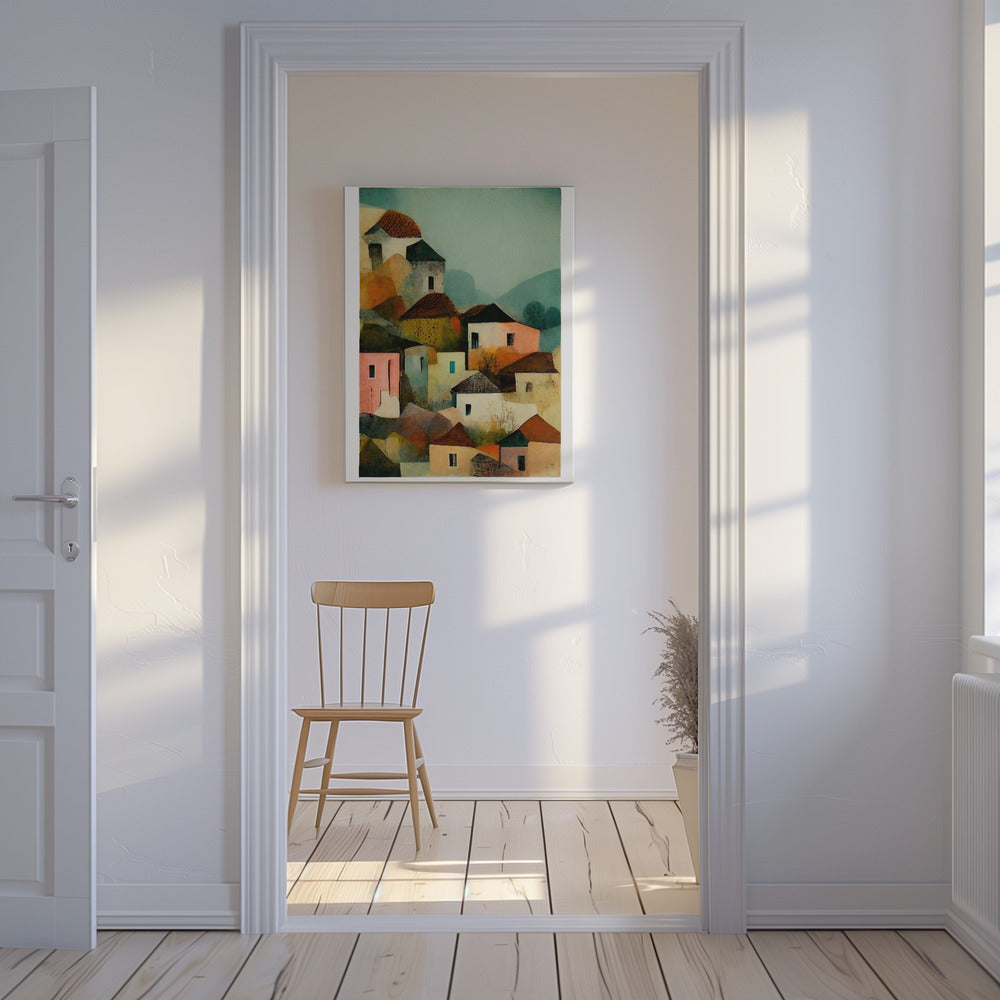 Italiensk landsby | Lerretsbilder