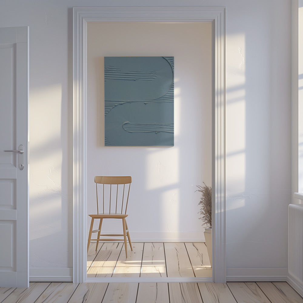 Texture fango 12 Blu | Stampe su Tela