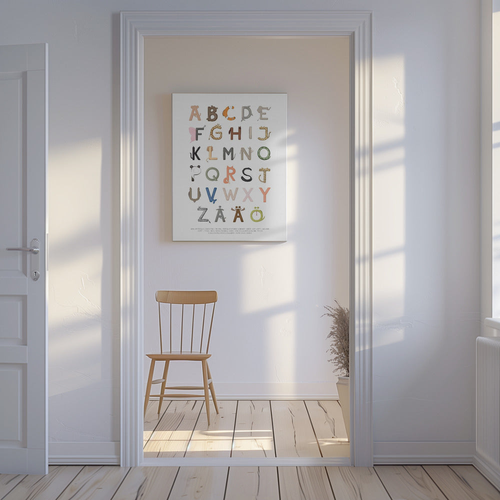 Dierenbrieven | Canvasprints