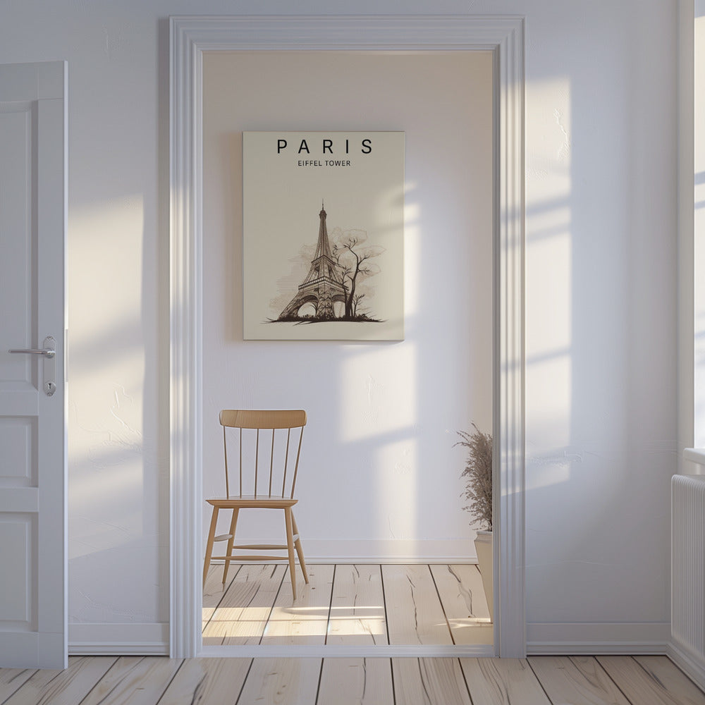 Eiffeltårnet i Paris | Lerretsbilder