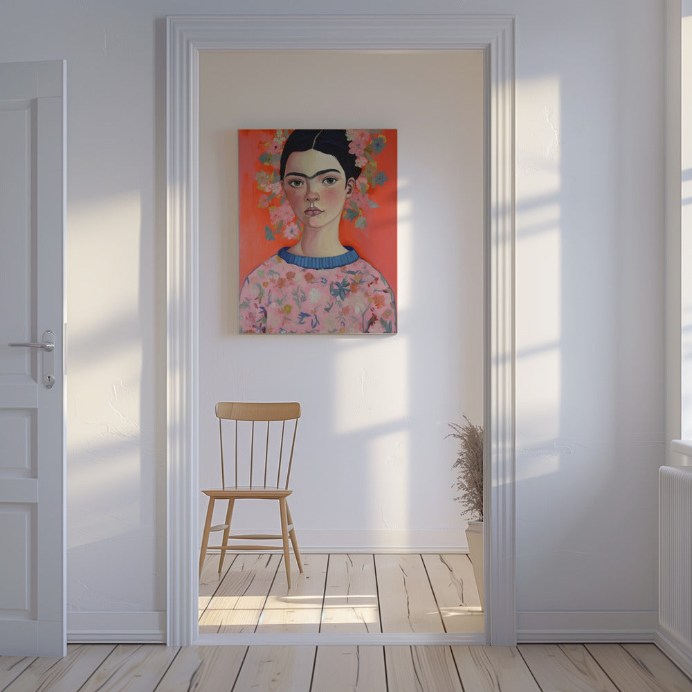 Młoda Frida | Wydruki na łótnie