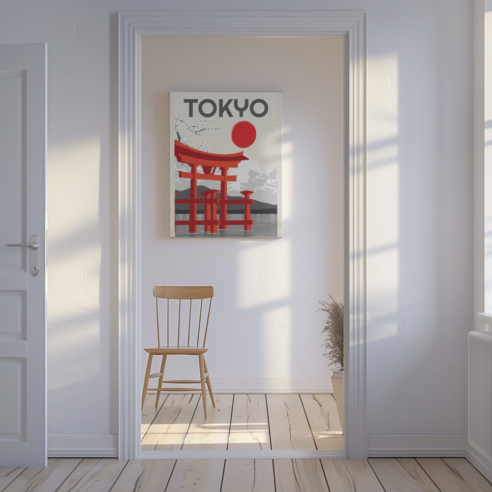 Tokyo Sun | Canvas