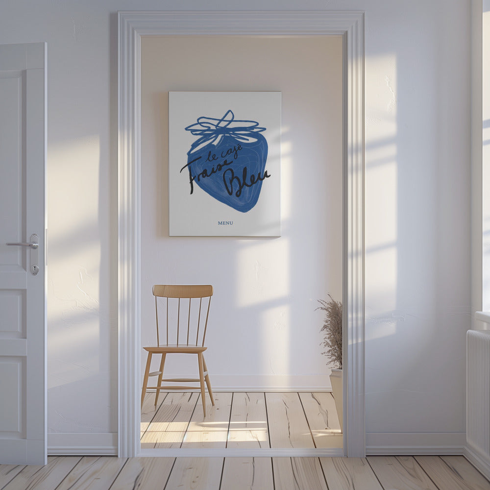 Blauwe bessen genot | Canvasprints