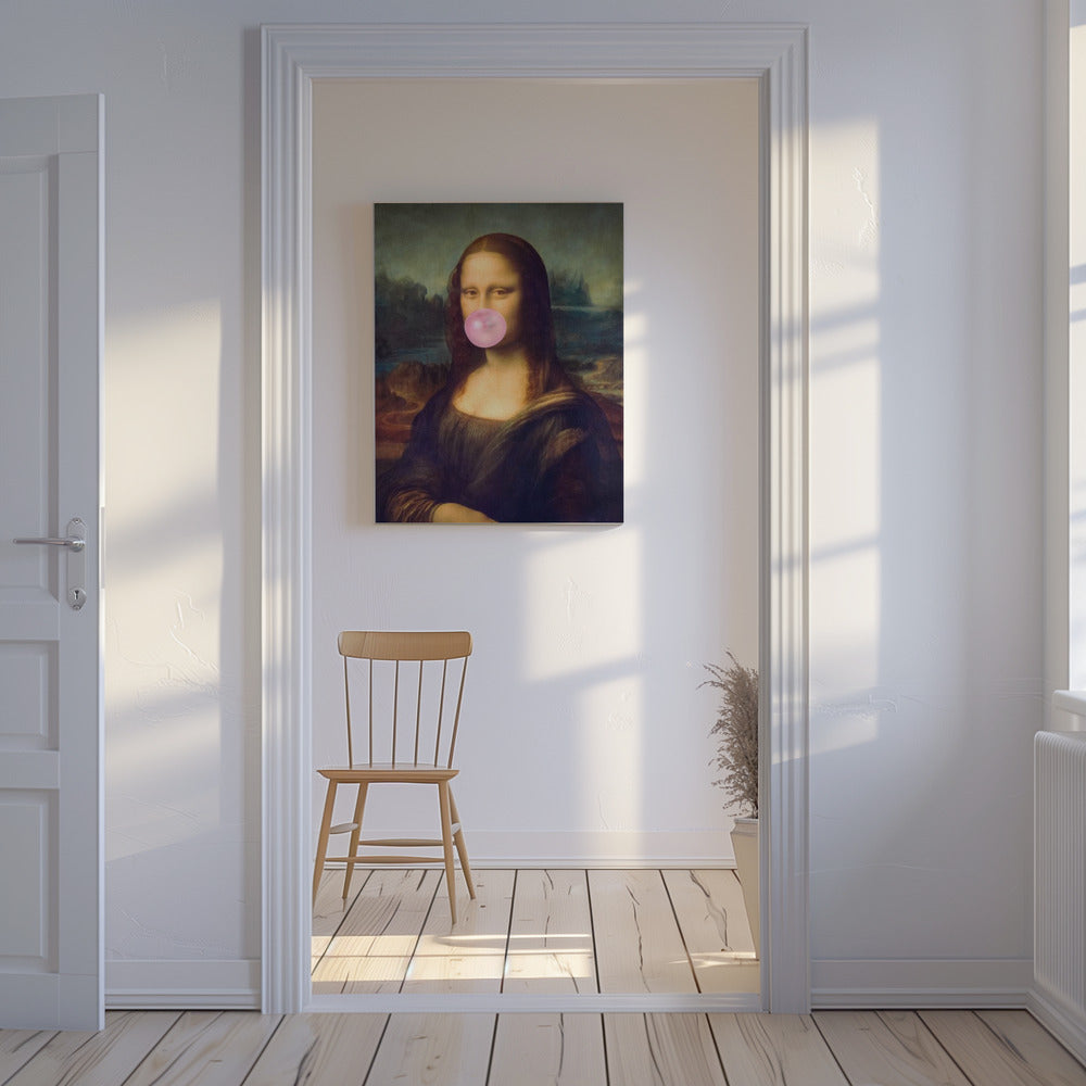 Mona Lisa Tyggegummi | Lærredsbilleder