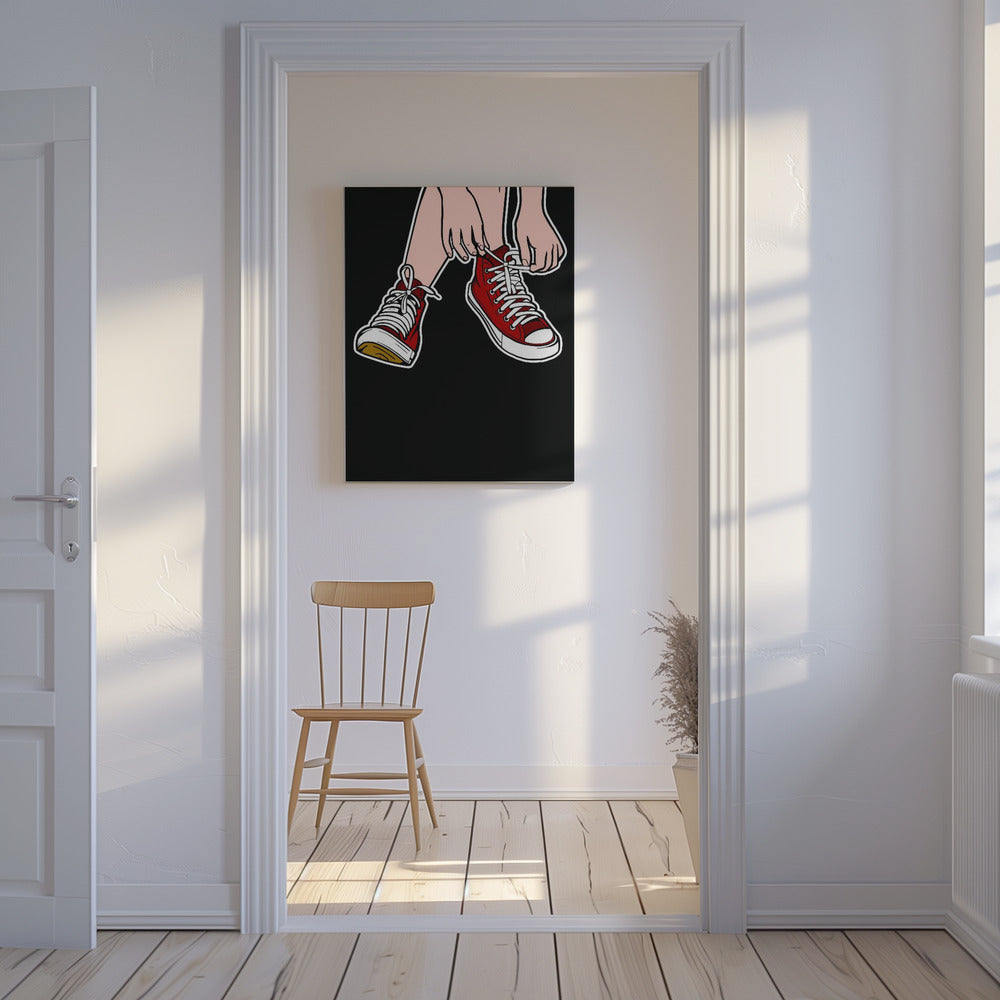 Strik je veters | Canvasprints