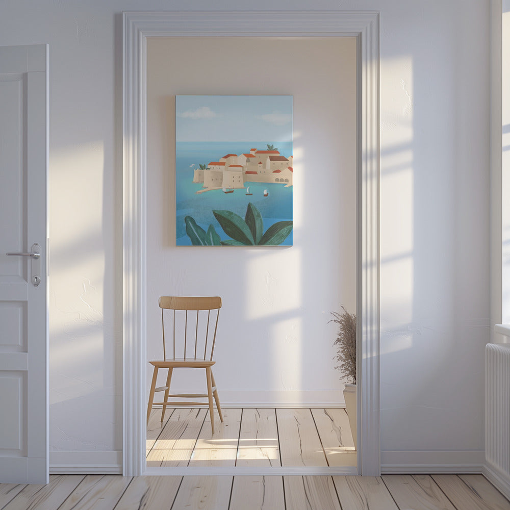 Dubrovnikin kaupunki | Canvastaulut